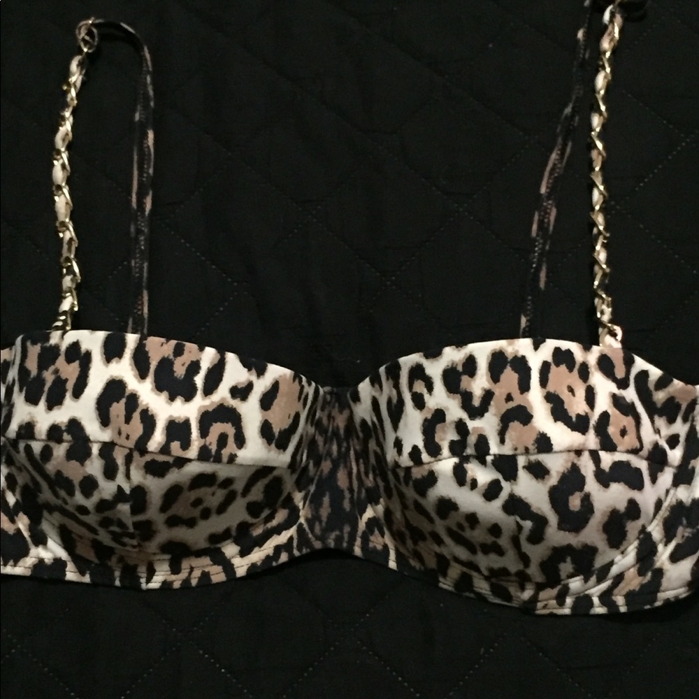 Juicy Couture swimsuit top.